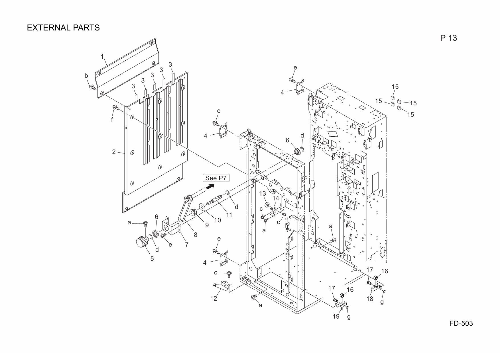 Konica-Minolta Options FD-503 A0H0 Parts Manual-3